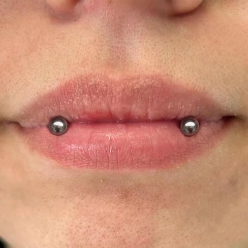 PunkTracker 12Pcs Flat Back Belly Button Ring Belly Rings Surgical Steel Belly Button Piercing Tiger Tooth Lip Rings Monroe Labret Studs Jewelry in Kuwait