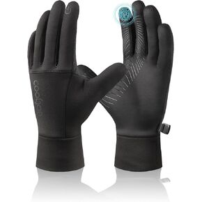 COOLJOB Touchscreen Winter Gloves for Men Women, Cold Weather Warm Freezer Work Gloves for Running Driving Cycling Hiking