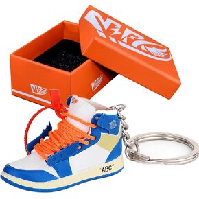MPK 3D Mini Shoe Keychain,Sneaker Shoe lovers Keychainirthday Birthday Party Mystery Goodie Bag Prizes