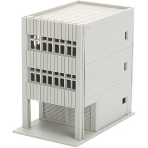 EatingBiting N Scale 1/150 1:150 Outland Models Modern House Building Scene N Models Building for DIY Sand Table Garden Micro Landscape Ornaments Decor Assembling Model Realism DIY Spray Painting