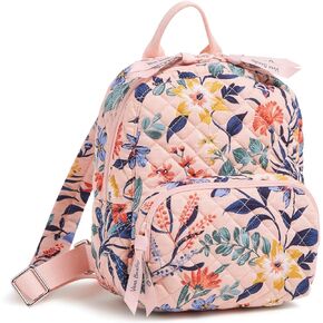 Vera Bradley Cotton Mini Backpack Purse, Magnifique Floral