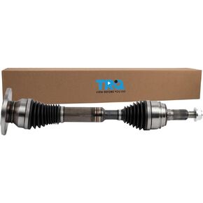TRQ Front Left Right CV Axle Shaft Compatible with 07-19 Cadillac Chevrolet GMC