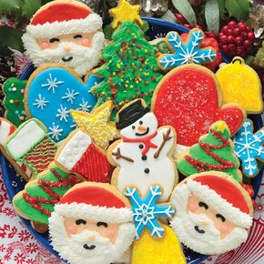 Springbok - Cookies and Christmas - 1000 Piece Jigsaw Puzzle - Colorful holiday puzzle That will make your mouth water