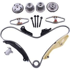 ApplianPar Timing Chain kit for Ford F150 Edge Explorer Mustang Expedition Taurus Transit for Lincoln 3.5 3.7