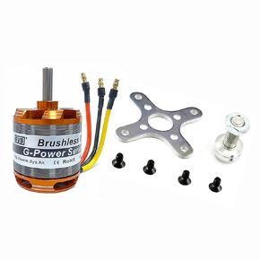 DYS D3542 1000KV/1250KV/1450KV محرك خارجي بدون فرش 2-4S للطائرات متعددة المروحيات/الثابتة الأجنحة/المروحيات (D3542 1450KV)