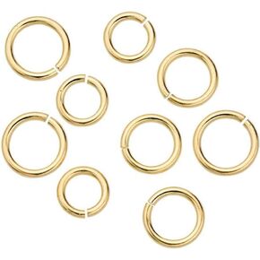 50pcs Adabele Authentic Sterling Silver Open Jump Rings 4mm (0.16 inch) Small O Ring Connector (Wire 0.7mm/21 Gauge) for Jewelry Craft Making SS76-4