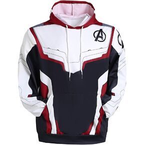3D printed fashion Cosplay pullover and Zipper hoodie jacket