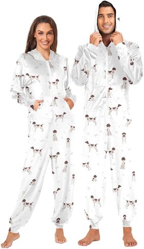 Ollabaky Adult Onesie Pajamas for Men Women Costume One-Piece Sleepwear Jumpsuit in Kuwait