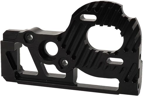 Metal Aluminum Alloy Motor Mount for 1/10 RC Crawler Axial SCX10 PRO AXI232078 Upgrade Parts(Red) (Silver) in Saudi Arabia