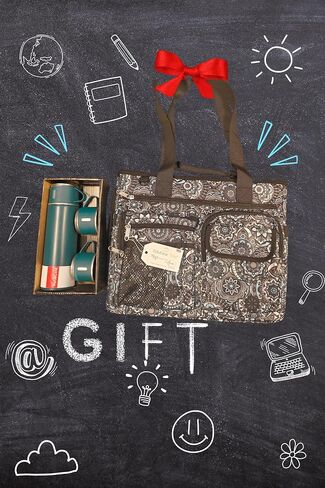Teacher Tote Bag, Women Bag, Nurse bag, Utility Bag with Bottom Pad with separated Laptop storage layer. in Saudi Arabia