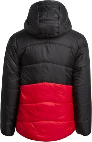 Weatherproof Mens Jacket - Full Zip Hooded Puffer to Sherpa Reversible Jacket - Cozy Outdoor Long Sleeve Hoodies for Men S-XL in Saudi Arabia