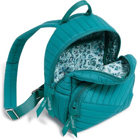 Vera Bradley Cotton Mini Backpack Purse, Magnifique Floral in Saudi Arabia