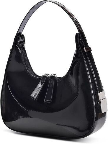 Lxyxinarhy Women's Crescent Shoulder Bag - Y2k Red Purse Retro 90S Top Handle Shoulder Underarm Handbags Clutch Purse in Saudi Arabia