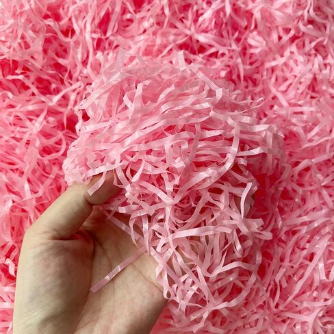 JINZOFLY Plastic Shred Filler for Gift Wrapping Basket Filling, Gift Box Filler for Easter, Birthday, Christmas, Thanksgiving, Wedding, Mother's Day(Purple) in Kuwait