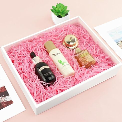 JINZOFLY Plastic Shred Filler for Gift Wrapping Basket Filling, Gift Box Filler for Easter, Birthday, Christmas, Thanksgiving, Wedding, Mother's Day(Purple) in Kuwait