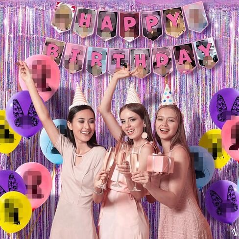 52Ft Shiny Corlorful Glitter Laser Love-Heart Garland Photo Booth Props for Girl Birthday Party Decorations ERAS Themed Birthday Banner Supplies Themed Decor ERAS Themed Party Decorations in Saudi Arabia