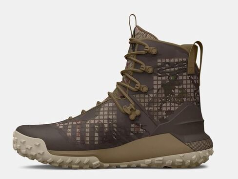 Under Armour Men's UA HOVR Dawn Waterproof 2.0 Boots - 3025573-901 - Maverick Brown/Bayou - 12 in Saudi Arabia