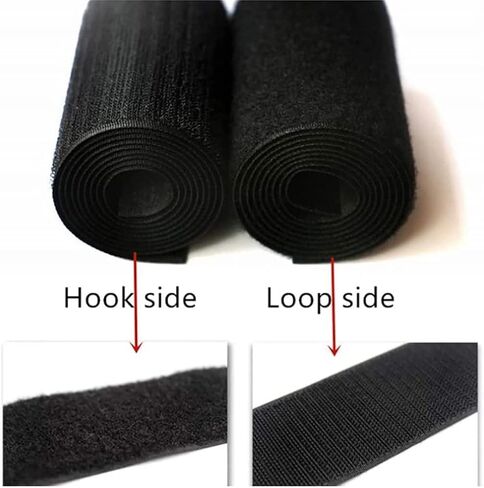 Hook and Loop Strip Tape,Strong,Sew-On Hook Loop Fastener Tape Tape Nylon Strips Fabric Assembly & Junction Applications for Home and Office Army Green in Kuwait