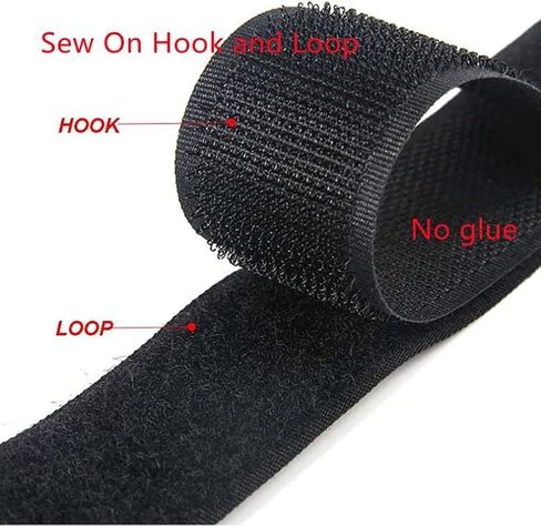 Hook and Loop Strip Tape,Strong,Sew-On Hook Loop Fastener Tape Tape Nylon Strips Fabric Assembly & Junction Applications for Home and Office Army Green in Kuwait