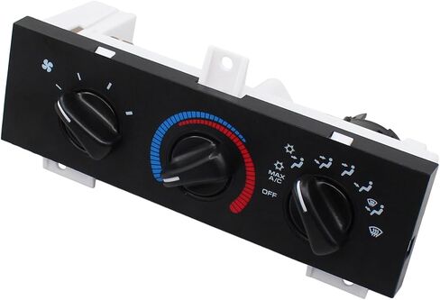 MOTOKU AC سخان التحكم اليدوي لوحة التبديل ل دودج رام 1500 1998-2002، رام 2500 1998-2002، رام 3500 1998-2002، رام 1500 فان 1998-2003، رام 2500 فان 1998-2003، رام 3500 فان 1998-2003 in Saudi Arabia