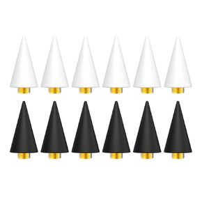 10Pcs Replacement Wax Tips for Rhinestone Picker Tool (Pink+Purple)