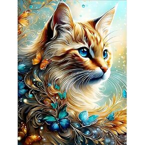 SENQAO Wolf Diamond Painting Kits for Adults-Animal Diamond Art Kits for Adults,Wolf Gem Art Kits for Adults for Home Wall Decor(12x16inch)