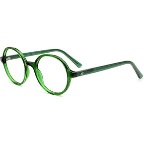 Round Blue Light Blocking Glasses Women Men, Circle Frame Computer Eyeglasses Anti Glare & UV400 RF6206