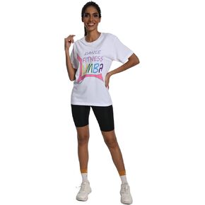 1 pro heavy duty t-shirts Fitness Tank Loose Dance Graphic Clothes for Women: Dance Floor-Ready T-Shirt Unisex Perfect for Gym Size XL Pink
