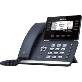 Yealink T53 IP Phone - Corded/Cordless - Corded - DECT, Bluetooth - Wall Mountable, Desktop - Classic Gray