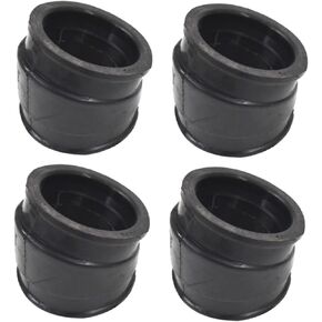 Motorcycle 4Pcs Carburetor Intake Boot Replacement for Honda CB750C CB750F CB750K CB750L CB750SC 1979-1983