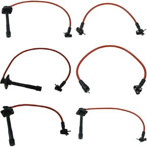 TRQ Ignition Spark Plug Wires Set Compatible with 92-96 97 Toyota Camry Celica MR2 Rav4 2.2L