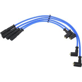 ACROPIX Car Spark Plug Coil Wires Ignition Coil Cable Fit for Fiat PUNTO (188) 1.2 Natural Power (2003-2012) (1242, 44 KW, 60 PS) No.7776810 - Pack of 4