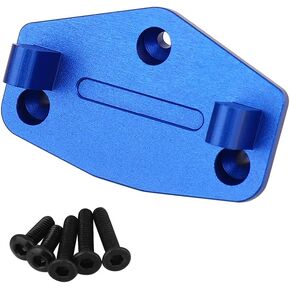 Metal Aluminum Servo Mount LOS212036 for Losi 1/18 Mini LMT 4X4 Brushed Monster Truck LOS01026 Upgrade Parts (Silver)