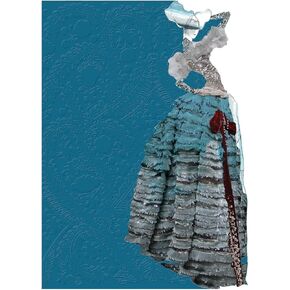 Christian Lacroix Madone Atalante A5 8" X 6" Softcover Notebook