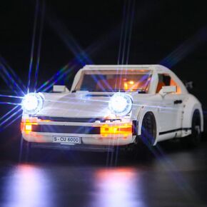 LED Light Kit for New 2021 Porsche 911 - Compatible with 10295 Creator Expert Model (Model Set Not Included)