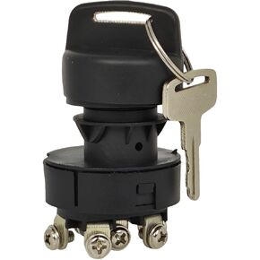Ignition Switch 4360469 w/ 9901 Key Compatible with JLG 400S 600A 600S 2030ES 2.03E+05 2630ES 2646ES 2646 460SJ 600AJ 600SJ 601S 660SJ 450A 450AJ T350 1532E2 1932E2 2032E2 2632E2 2646E2 3246E2