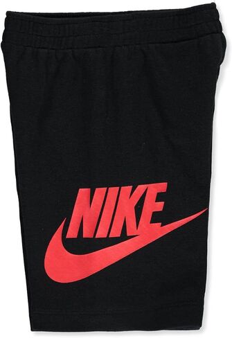 Nike Boys Futura T-Shirt/Shorts 2 Piece Set University Red/Black 86F024-R1N (6) in Saudi Arabia