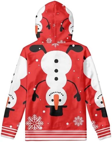 Cumagical Kids Fashion Sweatshirt with Pocket Boys Girls Christmas Hoodie Pullover Long Sleeve in Kuwait