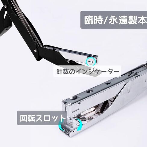 دباسة ذات زرادية معدنية من ديلي، دباسة يدوية قوية توفر الجهد بسعة 20 ورقة، سهلة التحميل وتصميم خالٍ من المربى، سوداء in Kuwait