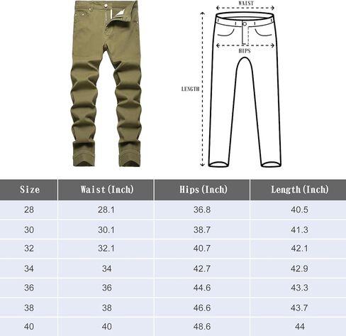 LZLER Mens Chinos Pants Slim Fit Casual Pants Straight Stretch Slacks Flat-Front Twill Pants in Kuwait