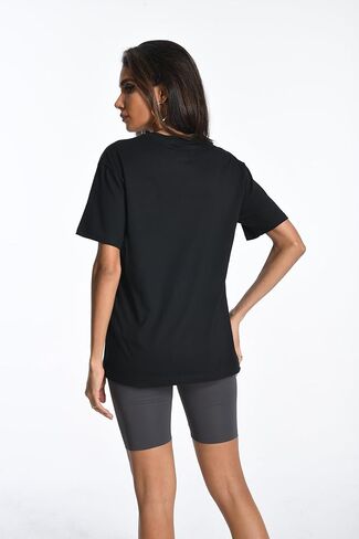 1 تي شيرت احترافي عالي التحمل للياقة البدنية بدون أكمام ملابس رقص فضفاضة للنساء: تي شيرت جاهز لأرضية الرقص للجنسين مثالي للصالة الرياضية مقاس XL وردي in Kuwait