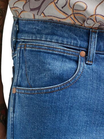 Wrangler Men's Deconstructed Loose Fit Jean in Kuwait