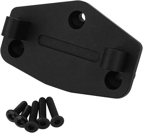Metal Aluminum Servo Mount LOS212036 for Losi 1/18 Mini LMT 4X4 Brushed Monster Truck LOS01026 Upgrade Parts (Silver) in Saudi Arabia