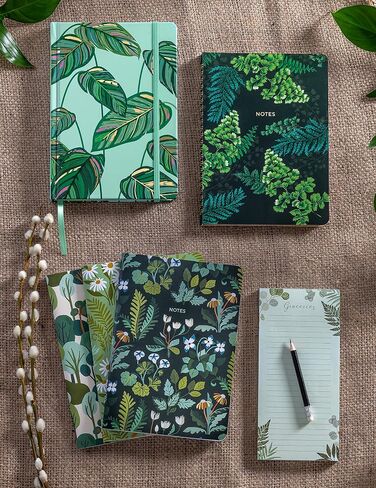 High Note Notebook Journal Set - Greenery, 3 Pack - 64 Lined Pages, 5.75" x 8.25" in Saudi Arabia