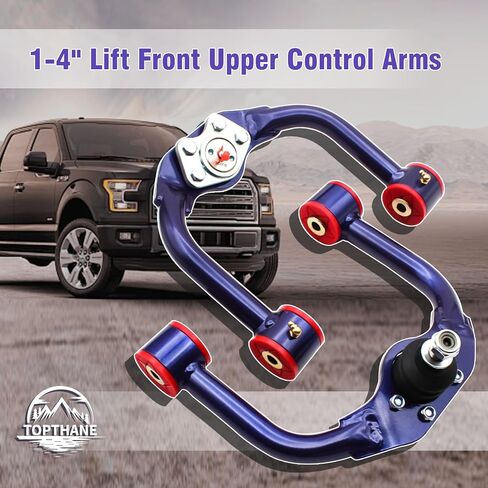 Front Upper Control Arms for 2005-2010 Jeep Grand Cherokee (WK)＆Commander (XK),1-4" Lift Tubular Adjustable Suspension Control Arm with Ball Joints in Saudi Arabia