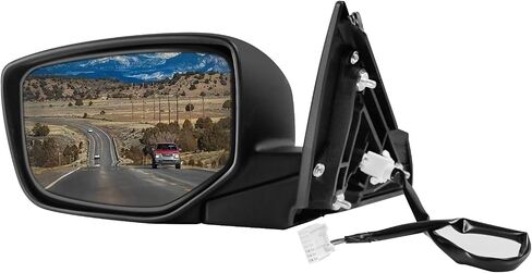 Passenger Side Mirror Compatible with Honda Accord 2013-2017 with Power Glass,Right Side View Mirrors Replacement #76208T2FA11(3Pin) Black in Saudi Arabia
