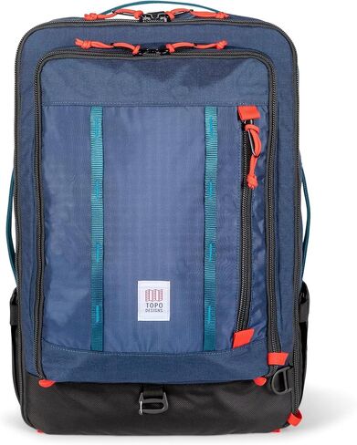 حقيبة سفر عالمية من توبو ديزاينز، دينم داكن/بورجوندي، 30 لتر in Kuwait