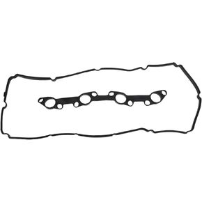 Valve Cover Gasket No.1121375040 with Spark Plug Seal Cylinder Head Valve Seal Gasket for Toyota 4Runner 2.7L L4 2010 for Toyota Tacoma 2005-2020 Black Rocker Cover Gasket