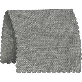 Ntomtuex Linen Sofa Arm Covers Sofa Armrest Cover Set 2 Pieces Wavy Border Washable Replace Non-Slip Chair Arm Covers Protectors for Sofa Recliner Cover for Pets,18x24 inch,Coffee