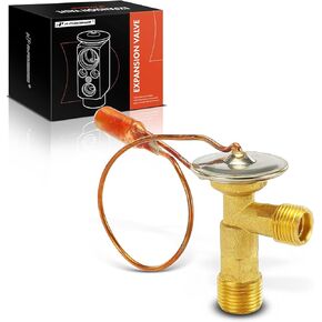 A-Premium A/C Expansion Valve Compatible with Ford LTD/LTD II 1977-1979, Thunderbird 1976-1979 & Lincoln Continental 1976-1980, Mark IV 1976, Mark V 1977-1979 & Mercury Cougar, Grand Marquis, Marquis